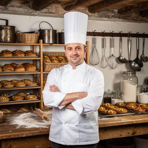 Ein liebevoll gedeckter Tisch mit frisch gebackenem Apfelstrudel und einer Tasse Kaffee.
